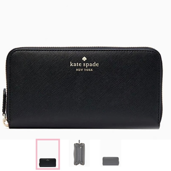 kate spade Handbags - KATE SPADE NEW YORK Black Marlee Large Wallet- NWT/UNOPENED